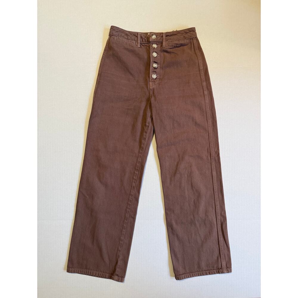 Reformation Jeans Lexi High Rise Wide Leg Size 26 Boho Indie - Picture 2 of 7